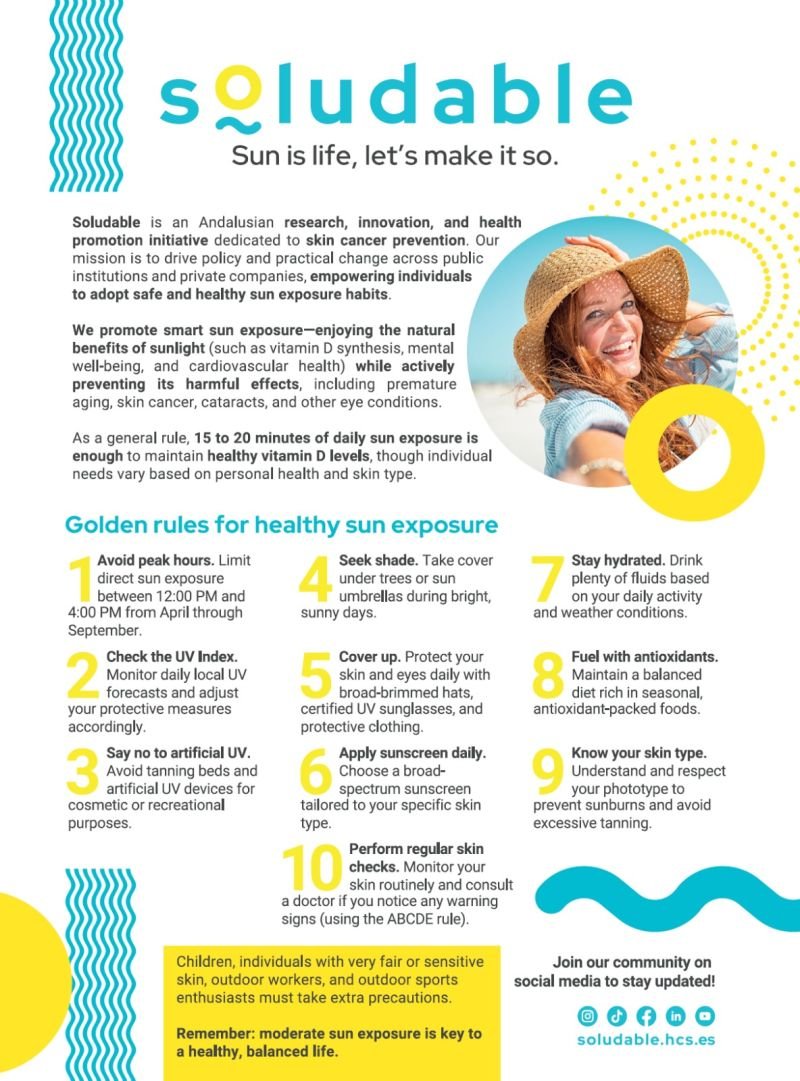 Sun Safety Tips from Our Partner Soludable