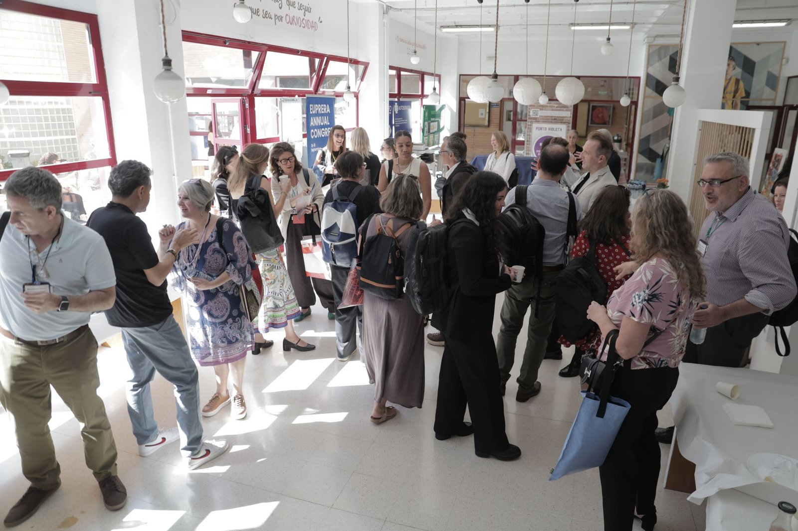 A Quick Coffee Break Before the Afternoon Sessions
