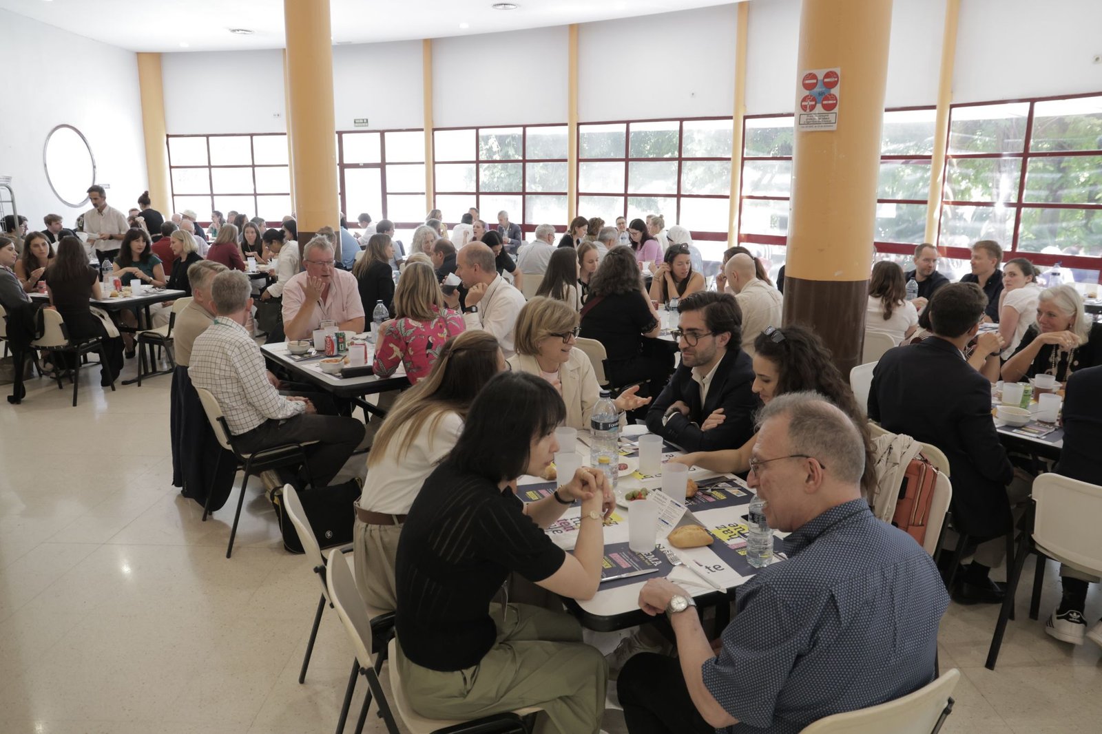 A Break for Lunch Before the Afternoon Sessions